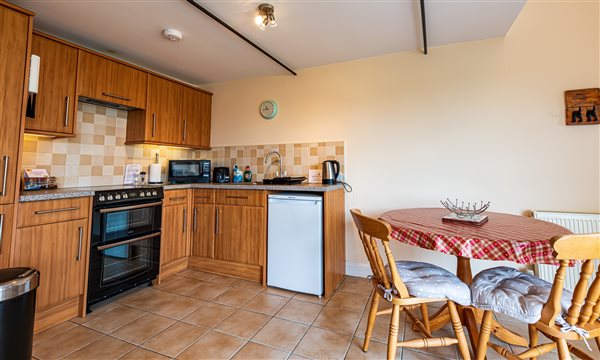 Cart Lodge kitchen area